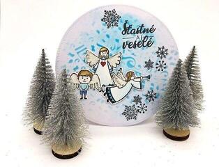 Pečat Aladine Stampo Art Сет за заптивање 27 Ком-Анђели - 3