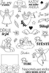 Pečat Aladine Stampo Art Сет за заптивање 27 Ком-Анђели - 4