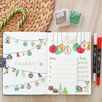 Ștampila pentru copii Aladine Stampo Noël Set de sigilare 13-Crăciunul Nordic - 5