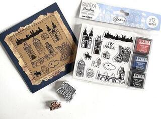 Pečat Aladine Stampo City Сет Печата Праг 12 kom - 6