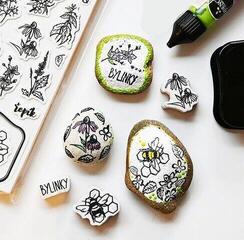 Pečat Aladine Stampo Hobby Сет за заптивање 41 Ком-Биље - 3