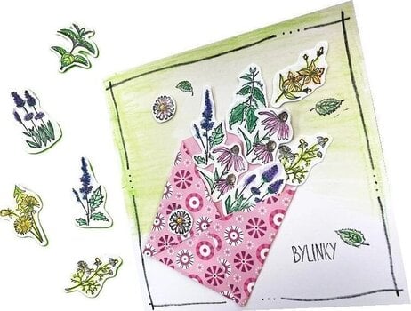 Pečat Aladine Stampo Hobby Сет за заптивање 41 Ком-Биље - 7