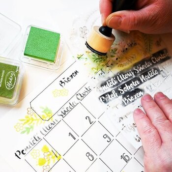 Šablona Aladine 55414 Predloga 19 x 13 cm Venci, Meseci In Dnevi - 6