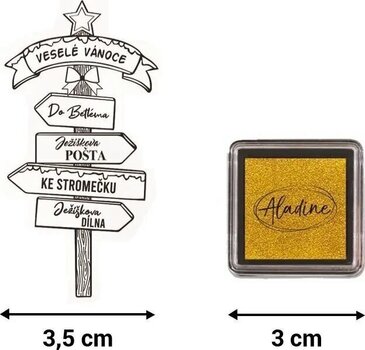 Pečat Aladine Stampo Noël Сет за заптивање 14-Крцко Орашчић - 9