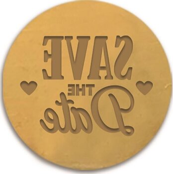 Pečatenie Aladine 70163 Pečať Save the Date - 2