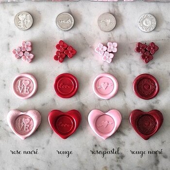 Selagem Aladine 72623 Cera De Lacre Granulada Red - 2