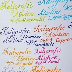 Kalligrafisches Hilfsmittel Aladine 80227 Gänsefeder Wine - 3