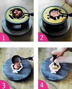 Pečetění Aladine 80813 Formičky na razítka 6 ks - 3