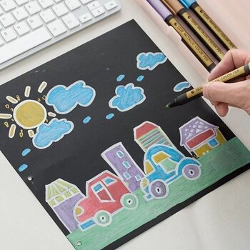 Filtpen Aladine 80814 Tuscher Silver 1 Stk. - 4