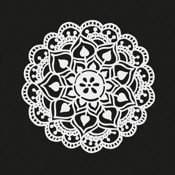 Șablon Aladine Deco Șablon 15 x 15 cm Mandala Din Dantelă - 4