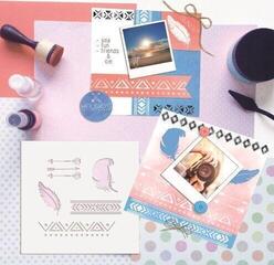 Szablon Aladine Deco Szablon 15 x 15 cm Etno - 1