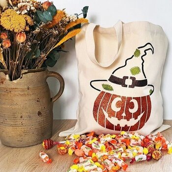 Šablona Aladine Deco Šablona 28 x 28 cm Dýně s kloboukem - 4