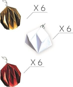 Modello di carta Aladine Origami Modello di carta decorazioni natalizie - 2