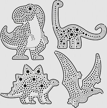 Dot Work Aladine 85479 Dot-Sæt Dinosaurer - 2