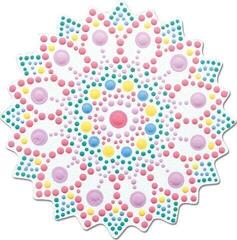 Dot Work Aladine 85480 Dot-Sæt For Girls - 4