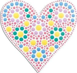 Dot Work Aladine 85480 Dot-Sæt For Girls - 6