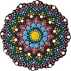Dot Work Aladine 85498 Dot-Sæt Mandala 2 10 cm - 1