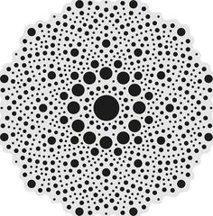 Dot Work Aladine 85498 Dot-Sæt Mandala 2 10 cm - 3