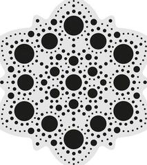 Dot Work Aladine 85499 Dot-Sæt Mandala 3 10 cm - 3