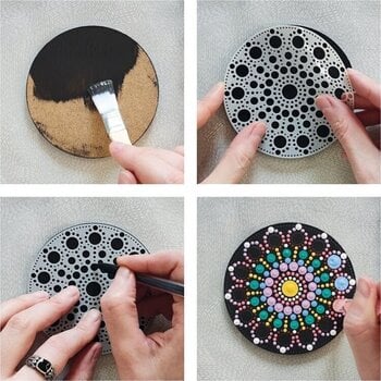 Dot Work Aladine 85500 Komplet s točkama Mandala 4 10 cm - 5