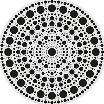 Dot Work Aladine 85501 Kit De Puncte Mandala 1 20 cm - 4