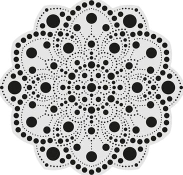 Dot Work Aladine 85502 Komplet s točkama Mandala 2 20 cm - 4