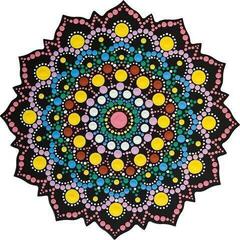 Dot Work Aladine 85503 Комплет За Тачке Mandala 3 20 cm - 1