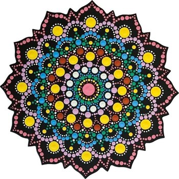 Dot Work Aladine 85503 Komplet s točkama Mandala 3 20 cm - 2
