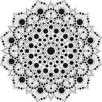 Dot Work Aladine 85503 Komplet s točkama Mandala 3 20 cm - 4