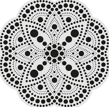 Dot Work Aladine 85504 Komplet s točkama Mandala 4 20 cm - 4