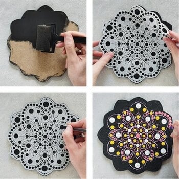 Dot Work Aladine 85504 Komplet s točkama Mandala 4 20 cm - 5