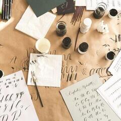 Kalligrafisches Hilfsmittel Aladine 85523 Kalligraphie-Set Red - 1