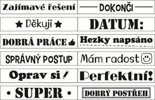 Печат Aladine 55059 Валяк за щампи Печат за оценка - 1