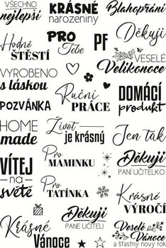 Stamp for Kids Aladine Stampo Art Stamp Set 31 pcs-Czech Inscriptions - 2