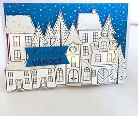 Печат Aladine Stampo Art Комплект за уплътняване 29 бр.-Вълшебни къщи - 2