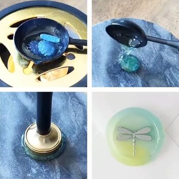 Ștampilare Aladine 72659 Ceară De Etanșare Granulată Bright Colors - 4