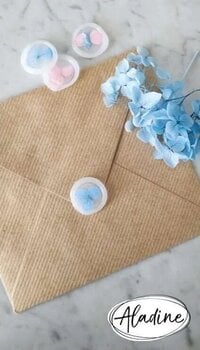 Materijal Aladine 72667 Сушено Цвеће Blue - 2