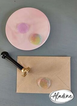 Pečatenie Aladine 80803 Pečiatková poduška 9,5 cm - 4