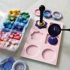 Sealing Aladine 80996 Stamp Molds 6 pcs - 1