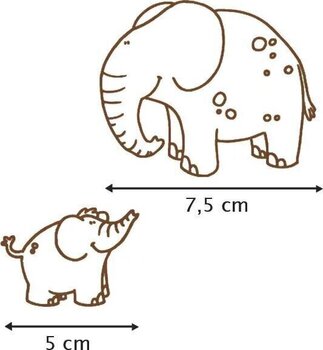 Razítko Aladine Stampo Minos Sada razítek 10 ks-Safari - 3