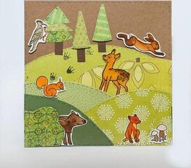 Печат Aladine Stampo Minos Комплект за уплътняване 28 бр.-Горски животни - 5