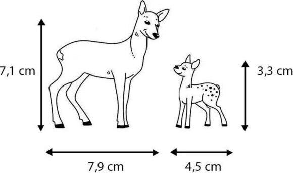 Razítko Aladine Stampo Minos Sada razítek 28 ks-Lesní zvířata - 3