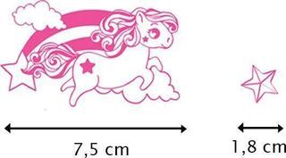 Печат Aladine Stampo Minos Комплект за уплътняване 18 бр.-Еднорози - 2