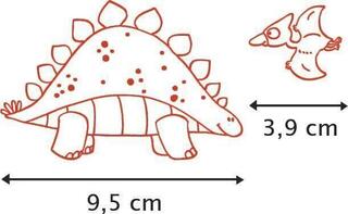 Pečat Aladine Stampo Minos Set za brtvljenje 10 kom-Dinosauri - 2