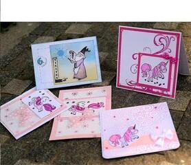 Печат Aladine Stampo Minos Комплект за уплътняване 10 бр.-Приказен свят - 4