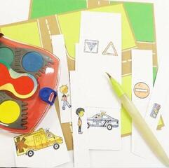 Печат Aladine Stampo Minos Комплект за уплътняване 28 бр.-Транспортни средства - 4