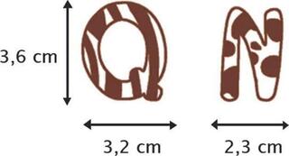 Ștampila pentru copii Aladine Stampo Minos Set de sigilare 26 Bucăți-Alfabet Mare - 2
