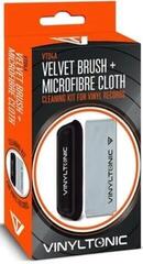 Kauamängivate plaatide puhastuskomplekt Vinyl Tonic Velvet Brush & Mircofibre Cloth VT04 LP Cleaning Set - 1