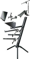 Сгъваема стойка за клавиатура
 Konig & Meyer 18860 Sider Pro Сгъваема стойка за клавиатура Adonized Black - 4
