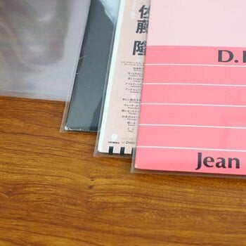 Sac/caisse pour disques LP Muziker PP Vinyl Record Outer Sleeve Pack 50 Cas 50 - 6